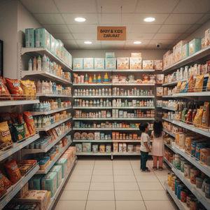 Premium Pakistani baby products, kids essentials, and traditional care items in KL