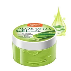 Golden Pearl Aloe Vera Gel Jar - Soothing Gel for Skin Repair 150ml