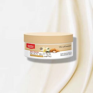 Golden Pearl Body Butter Almond & Vanilla - Rich Hydration 200ml
