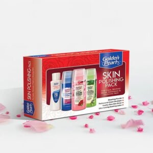 Golden Pearls Skin Polishing Pack Betels - Natural Exfoliation 4-Bottle